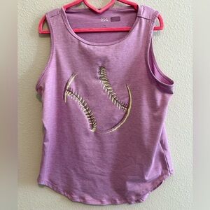 DSG Softball Magenta Athletic Tank